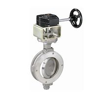 شیر پروانه ای تمام استیل ابرو EBRO